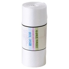 뜯어쓰는 배접형 다용도 분리수거 재활용 롤백 비닐 실속 쓰레기봉투 35p, 1개, 80L