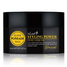 isLeaf 韓國 硬髮泥 強力塑型, 1個, 80g