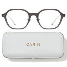 CARIN 方形膠框光學眼鏡 附眼鏡盒 ROY-S-C3