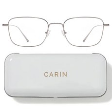 CARIN 鈦金屬 方框光學眼鏡 附眼鏡盒 LIKA-S-C2