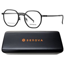 SEROVA 施洛華 多邊框光學眼鏡 附眼鏡盒 SP1183-C16