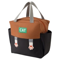 Lumion 戶外便攜式便當袋, 1個, 貓