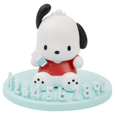 로이체 산리오 캐릭터즈 피규어 차량용 주차 번호판, 포차코, 1개