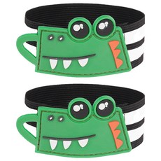 KODACHIEF 안전 밴딩 임팩트 스포츠 반사 스트랩, 블랙, 2개