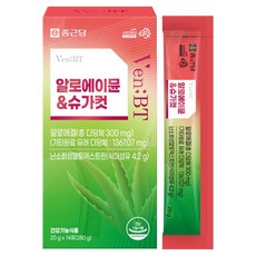 venbt 鐘根堂 蘆薈免疫無糖蘋果味果凍 20克 x 14條, 1個, 280g