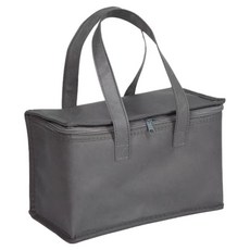 Lumion野餐折疊便當袋, 灰色, 1個