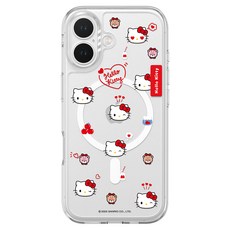 Sanrio 三麗鷗 水晶透明彩色MagSafe設計手機殼