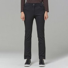 크로커다일 레이디 여성용 폴리스판 세미 부츠컷 보온 팬츠 CLCWPT202