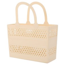 더자카 펀칭 물빠짐 목욕바구니, 아이보리