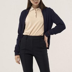 GARMENT GOLF 女性雙向拉鍊高領開襟衫 GFKCC358
