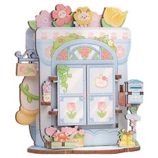Daehotoys 童話花店袖珍屋DIY套組, 1套, 混合色