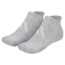 adidas 愛迪達 訓練止滑隱形襪, 1套, 灰色