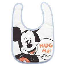 vivibaby 歡樂米奇中圍兜, 藍色, 1個, 1個裝