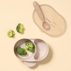 LocknLock 樂扣樂扣 Little Luv 便攜式餐具&湯匙組, 象牙白, 1套