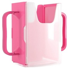올나우 반투명 두유홀더, 핑크, 1개