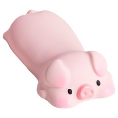 Daon 舒適便利豬豬護腕墊 125 x 60 x 30 mm, 1個, 粉紅色