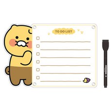 Kakao Friends CS 磁吸便條板組 待辦清單, 壓克力