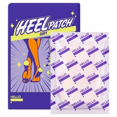 헬로프로젝트 소프트 뒤꿈치 보습 관리 힐패치, 76g, 1개, 10개입