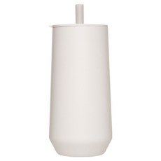 WOKY 沃廚 台灣公司貨 輕芯鈦瓷易潔層吸管保溫杯, 1個, 600ml, 抿石白