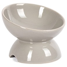 레드퍼피 반려동물 코이 펫식기, 밀크 그레이, 1개