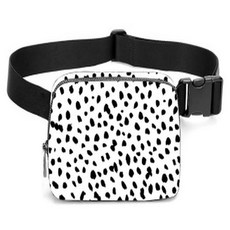 디페이브 여행 레저 허리 힙색, 2215 도트, 1개