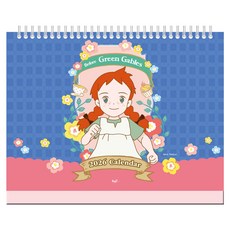 2026년 안녕 빨강 머리 앤의 매일 꾸는 꿈 탁상달력 가로형, 북엔, 편집부