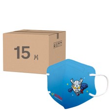 ONEDER 旺達棉品 兒童立體口罩, 15片, 1組, 超人力霸王/小圖