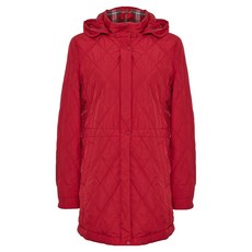 Crocodile 鱷魚 LADY 女款可拆卸連帽格紋內裡菱格絎縫保暖鋪棉外套 CLBWPD202