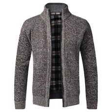 JTL 男士層次穿搭刷毛拉鍊開襟衫