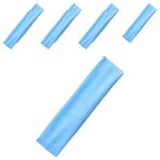 GLOWUS 慢跑運動髮帶, 天藍色, 8個