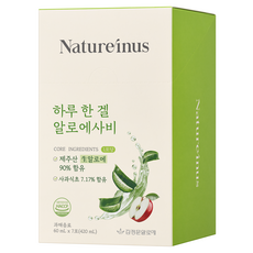 김정문알로에 하루 한 겔 알로에사비 7p, 1개, 420ml