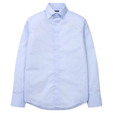 BON 남성용 포멀 버튼다운 코튼 드레스 셔츠 BNESBA632BL