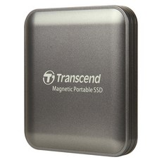 Transcend 創見 磁吸式外接SSD ESD420, 鐵灰色, 1TB