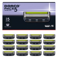 Dorco Pace DORCO PACE5 刮鬍刀片企劃組 6號, 1套, 16入