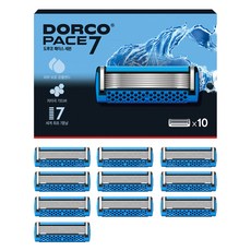 Dorco Pace DORCO PACE7 刮鬍刀片 企劃套組 4號, 10片, 1套