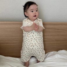 BUNNIE BLOSSOM 三層紗布睡眠背心3件組