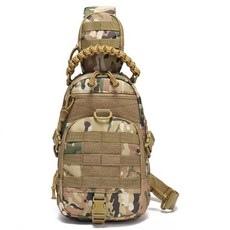 아메리칸로드 라이딩 다기능 등산 배달 슬링백 크로스가방 BRP1145, 밀리터리브라운