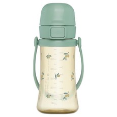 그로미미 PPSU 올리브 유아 텀블러, 피스타치오, 300ml, 1개