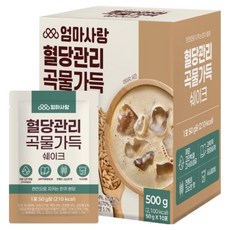 엄마사랑 혈당관리 곡물가득 쉐이크 10p, 500g, 1개