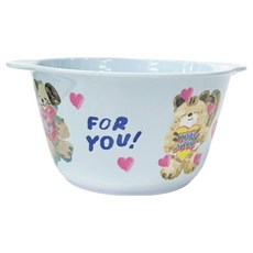 포코리프렌즈 유아용 멜라민 우동기 하트, 블루, 1개