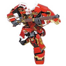 BANDAI 1/100 BANDAI MG 真武者頑馱無 戰國之陣 鋼彈無雙 組裝模型, 1個