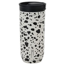 CROW CANYON 大理石紋不鏽鋼隨行杯, 黑色大理石紋, 500ml, 1個