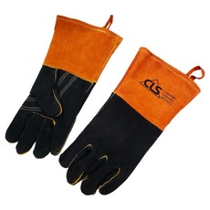 CLS 安全隔熱皮革手套 W3035-3, 咖啡色, 1組