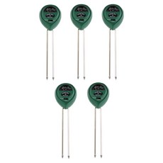 土壤花盆植物土壤濕度水分測量儀 普及型 綠色, 5個