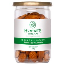 HUNTER'S DREAM 獵人谷之夢 澳洲無調味鮮烘杏仁果, 1個, 150g