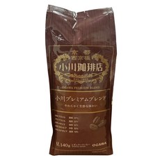 OGAWA 小川珈琲 淺焙芳醇咖啡豆, 1個, 140g, 全豆咖啡（未研磨）