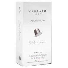 CARRARO 阿拉比卡 DOLCI ARABICA 咖啡膠囊 適用Nespresso Original 膠囊咖啡機, 5.5g, 10個, 1盒