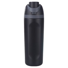 bebehome 316不鏽鋼直飲吸管兩用式輕量保溫瓶, 黑色 + 灰色, 1個, 600ml