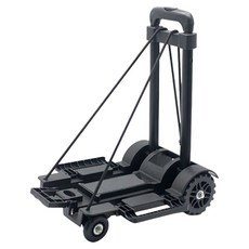 3baby 三個寶 折疊鋁合金手推車 二代 鐵 + 四輪, 黑色, 1個