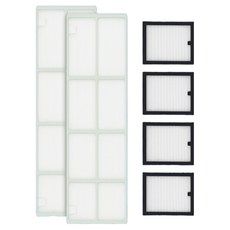 푸르앙 Whisen 相容 2in1 立式雙效智慧超細微塵空調濾網組, 1套, 3304_S型